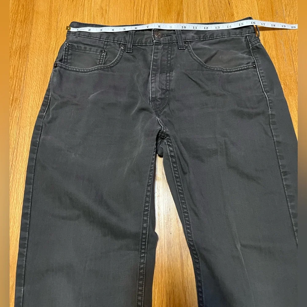 Levi's 505 Gray Pants, Men’s 32X30 - Picture 3 of 13
